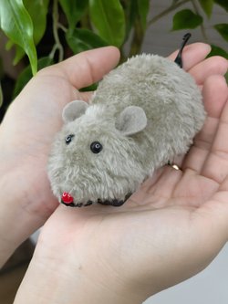 Игрушка Мышь на радиоуправлении цвет серый (202073373-3)