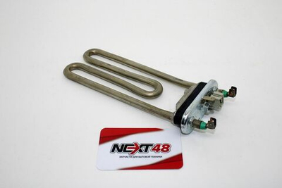 Тэн 1.40.029.08,  1950W, 50653796008 ZANUSSI, гнутый с датчиком HTR000ZN