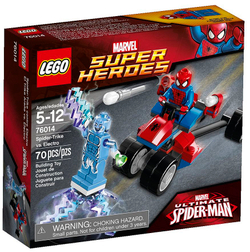 LEGO Super Heroes: Спайдер-Трайк против Электро 76014 — Spider-Trike vs. Electro — Лего Супергерои Марвел