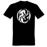 Футболка с принтом «Драконы Хгаардаса», цвет черный, р-р 54