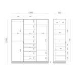 Шкаф TIMELESS TLD226