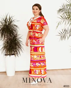 Платье 440Б-оранжевый Minova