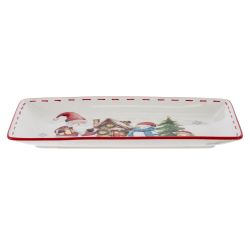 GAEM Блюдо "Веселый Новый год", L34,5 W17 H3,5 см