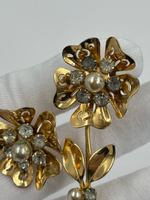 Брошь Цветы Coro