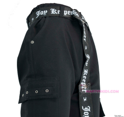 брюки Joy Keeper накладные карманы ремень 2899