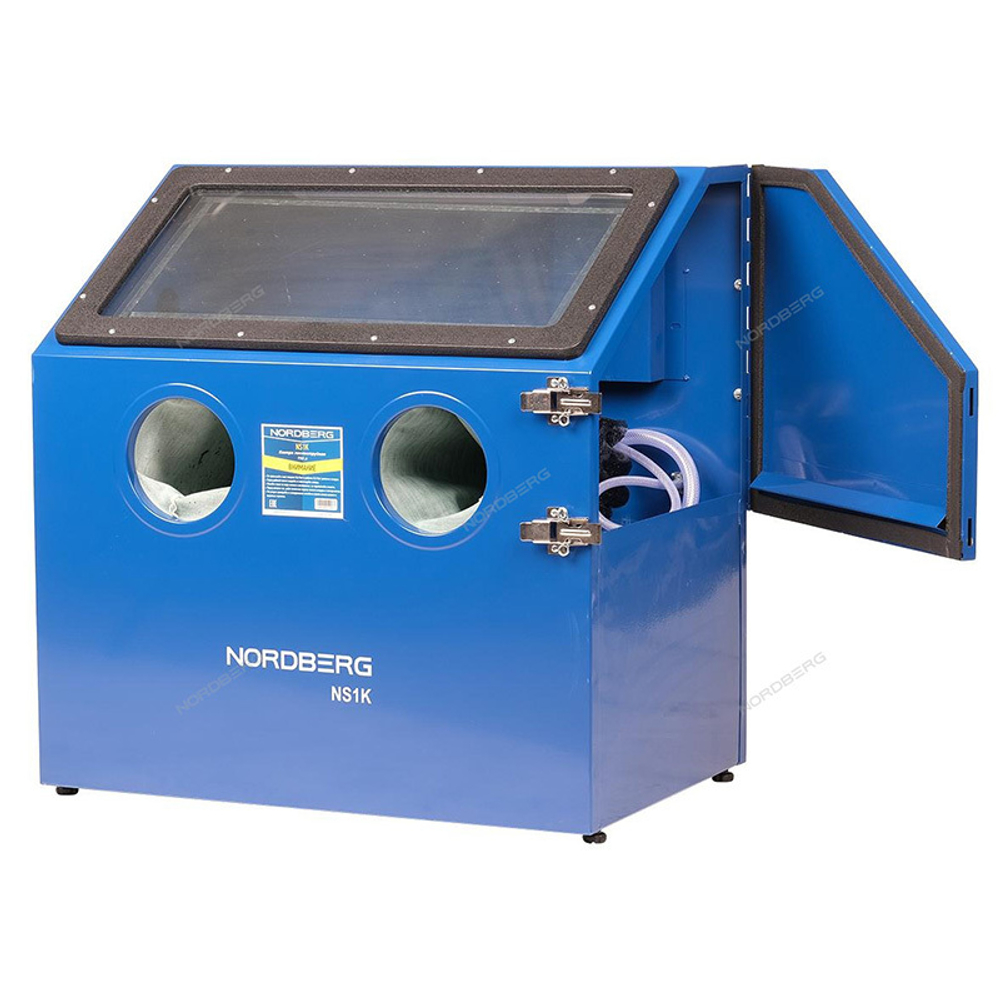 NORDBERG (NS1K) Камера пескоструйная настольная, боковая загрузка 110 л