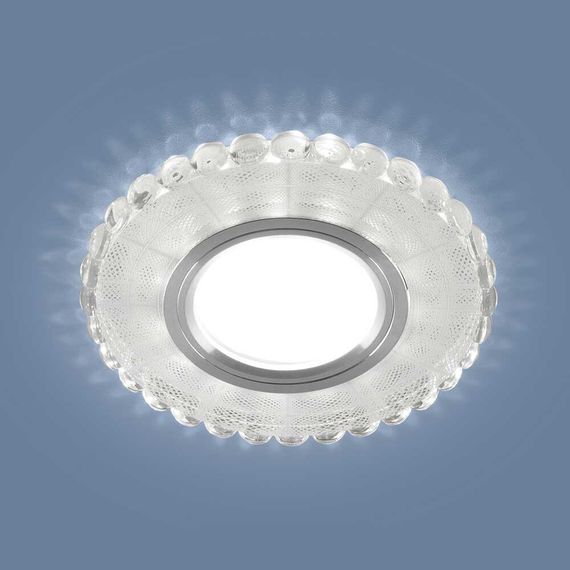 Встраиваемый светильник Elektrostandard 2245 MR16 SL/WH зеркальный/белый a047758