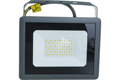 Прожектор светодиодный ФАЗА 50Вт 6500К 4000Лм IP65 172х166х23 черный СДО-10 GR 230V