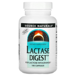 Source Naturals, Lactase Digest, 180 капсул