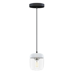 Плафон acorn white steel