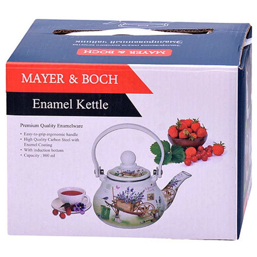 Заварочный чайник Mayer&amp;Boch 29755 эмаль 800 мл