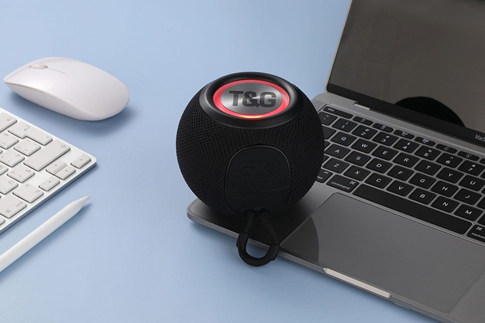 Беспроводная колонка TG-337 5W/Radio/USB Led Flashing