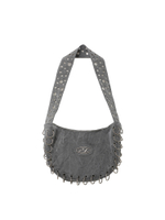 Сумка Grey Washed Eyelet Canvas