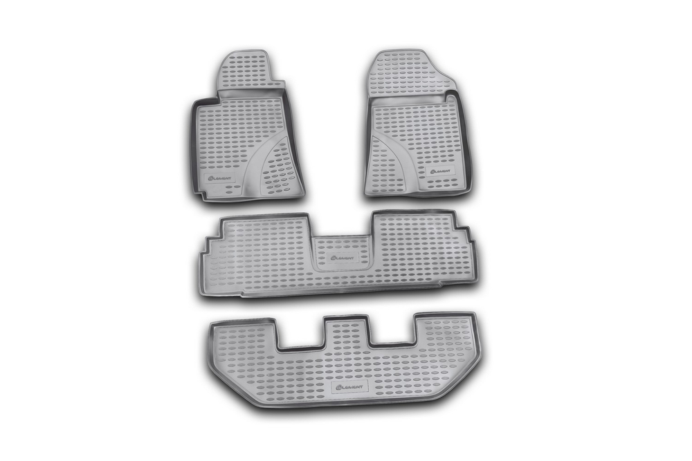 Коврики в салон TOYOTA Corolla Verso 03/2004-10/2009, 4 шт. (полиуретан) Element.NLC.48.13.210K