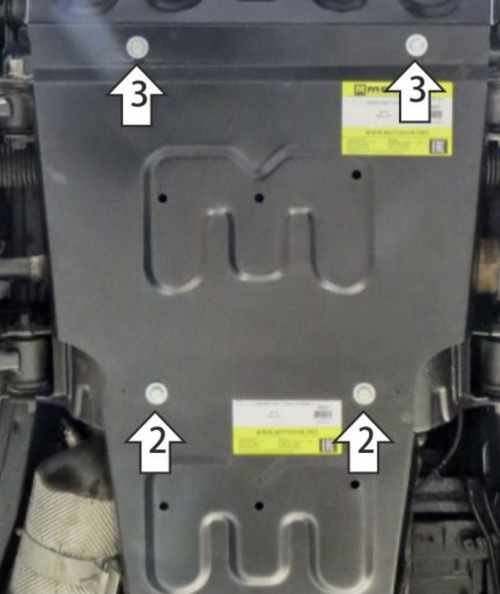 Защита для JAC T8 MOTODOR.348302