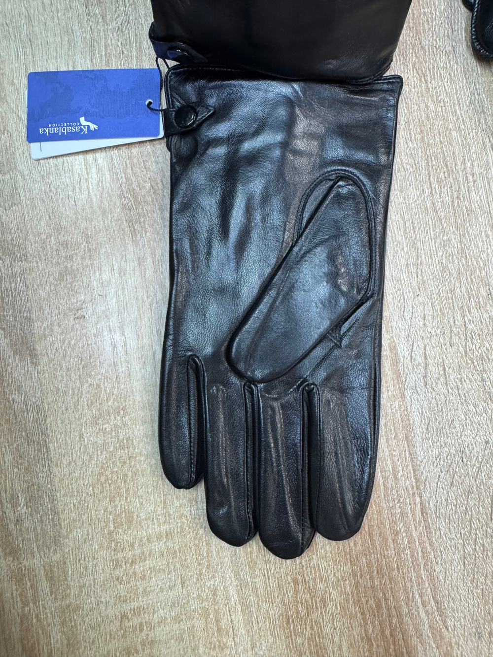 Перчатки.Мужские.Кожаные.Люкс качества. Подклад: трикотаж-шерсть. 5 шт в упаковке.