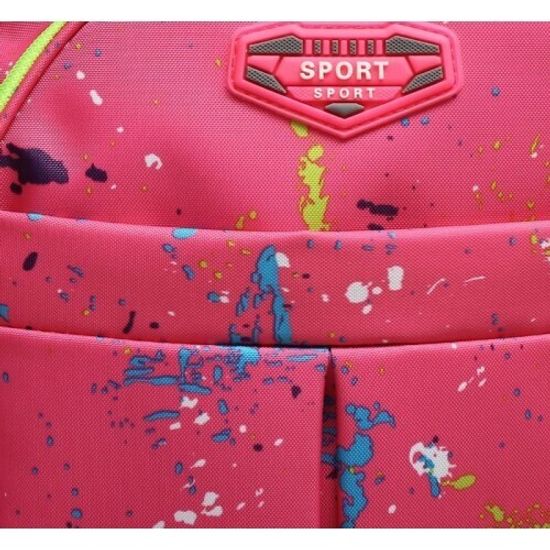 Рюкзак школьный голубой