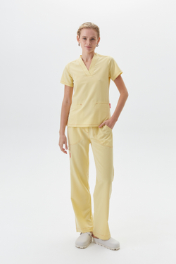 Топ медицинский женский Лаконико, цитрин