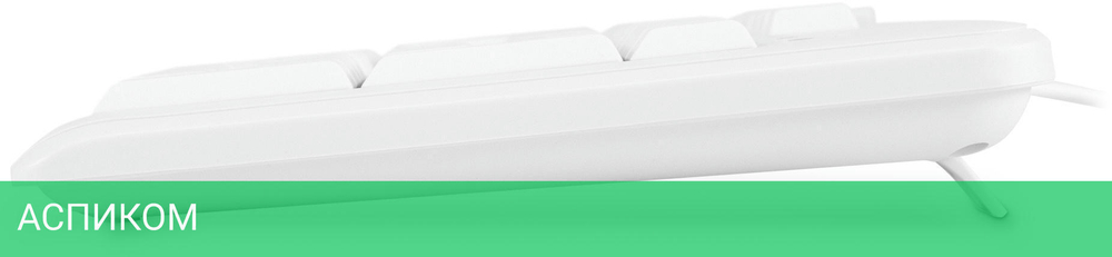Клавиатура Oklick 305M USB белый (1875227)