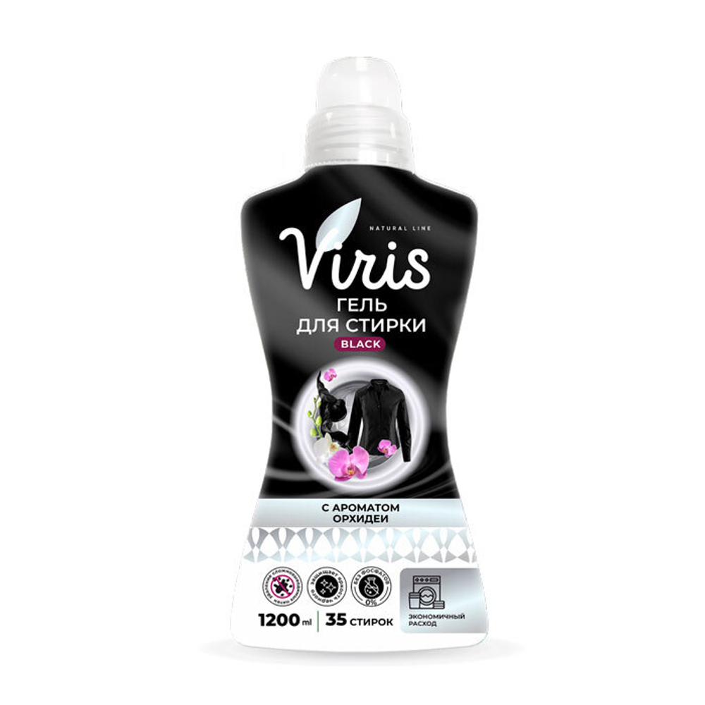 VIR гель-концентрат для стирки Black 1,2л