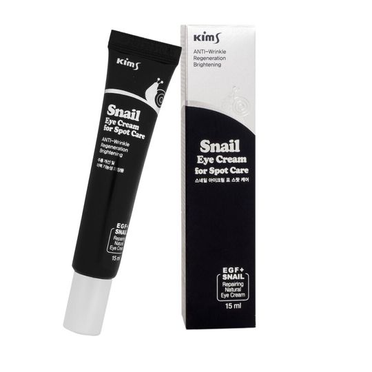 Kims Snail Eye Cream for Spot Care Улиточный крем вокруг глаз, 15 мл