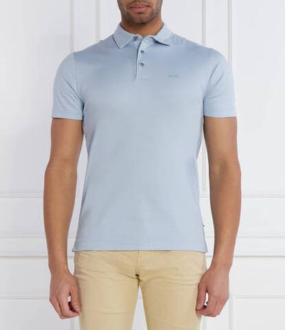 Поло Palosh BOSS BLACK - голубой(50471335)