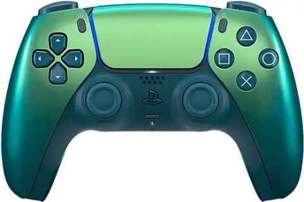 Беспроводной геймпад DualSense для PS5 (Chroma Teal - бирюзовый хром, CFI-ZCT2W: SIEE)