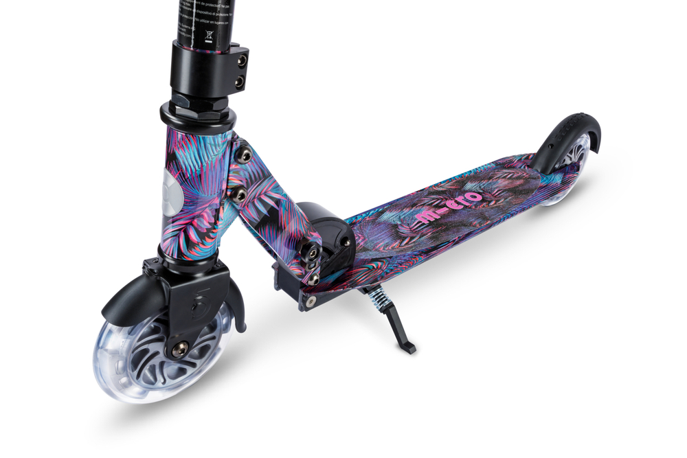 Самокат Micro Sprite LED, Art Джунгли