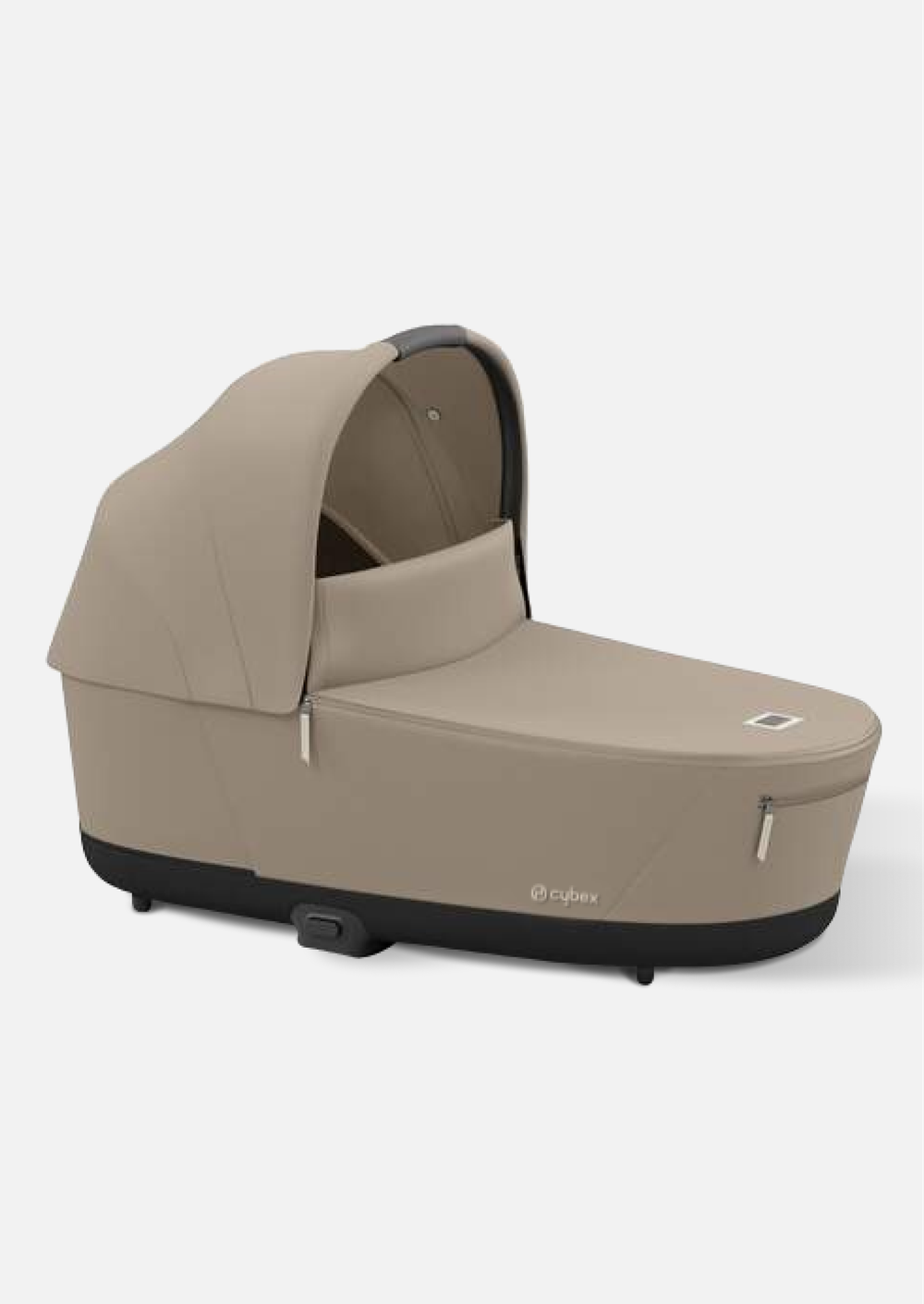 Cybex Детская коляска Priam IV Chrome Brown 3 в 1 цвет Cozy Beige