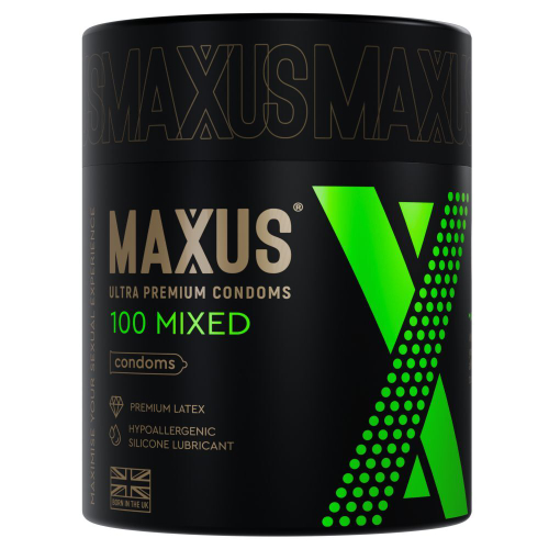 Презервативы MAXUS Mixed - 100 шт.