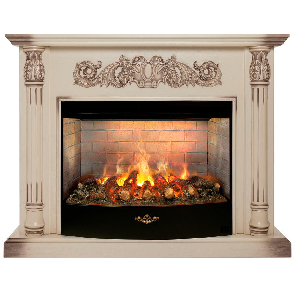 Каминокомплект Real Flame Salford 33 WT с очагом 3D Firestar 33