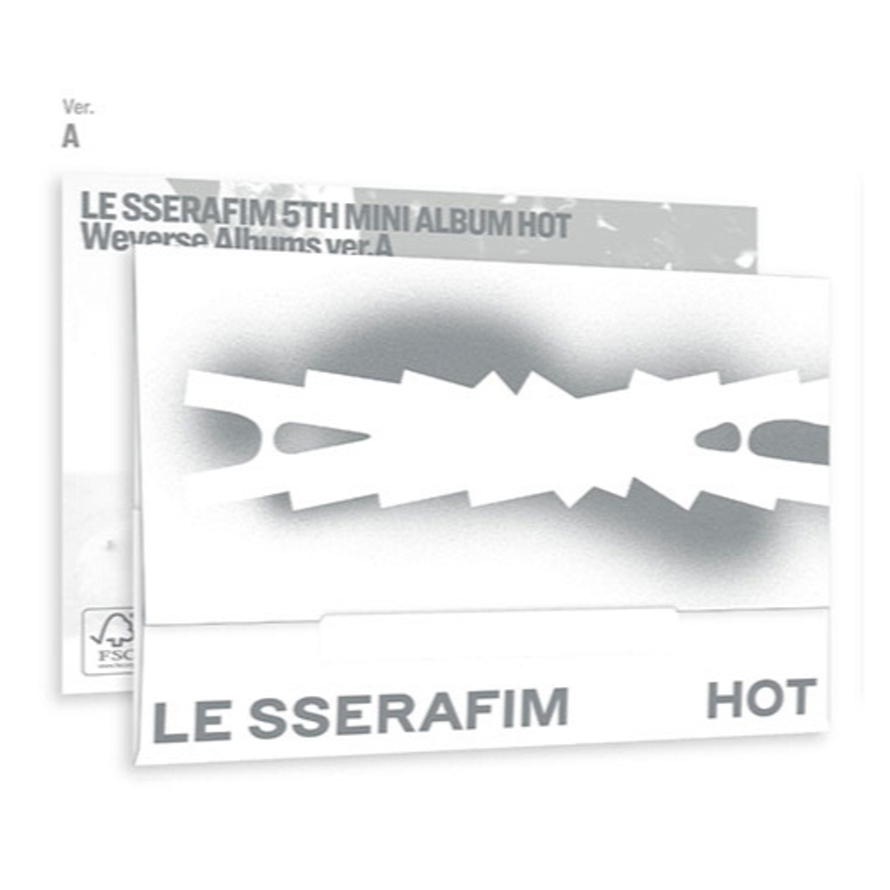 Альбом LE SSERAFIM - 5th Mini Album HOT (Weverse Albums ver.)
