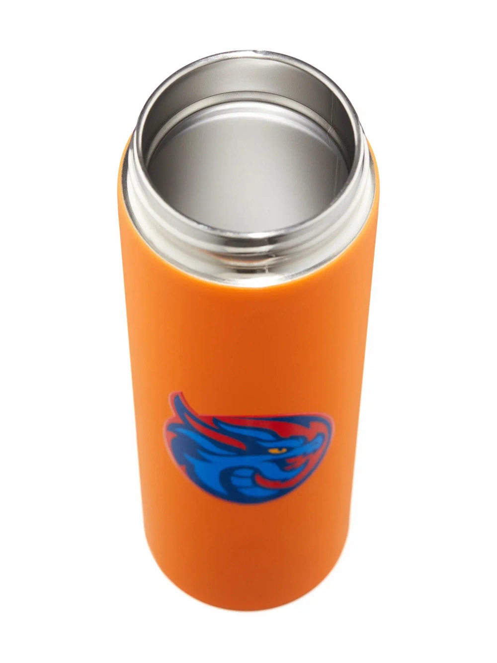 Термос оранжевый