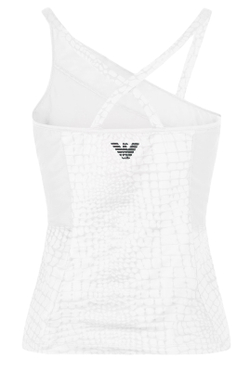 Женский топ теннисный Woman Jersey Tank - fancy white