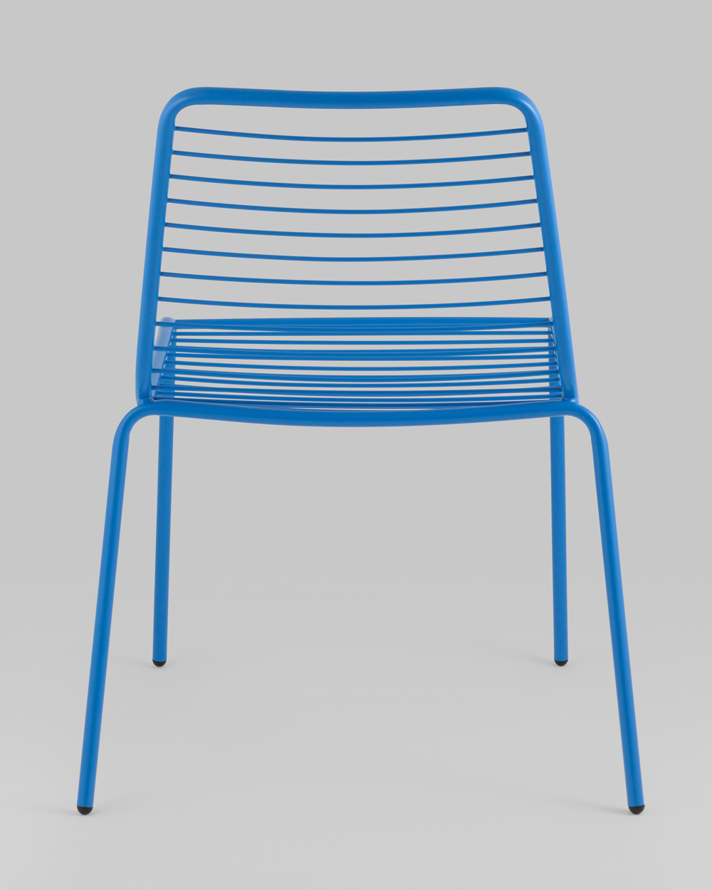 Стул Дели металл голубой