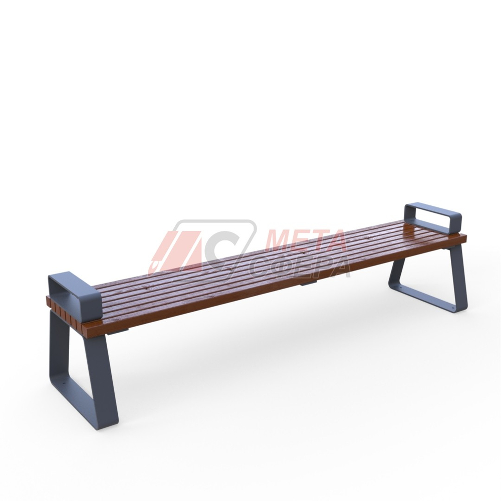 Лавка Соло с подлокотниками