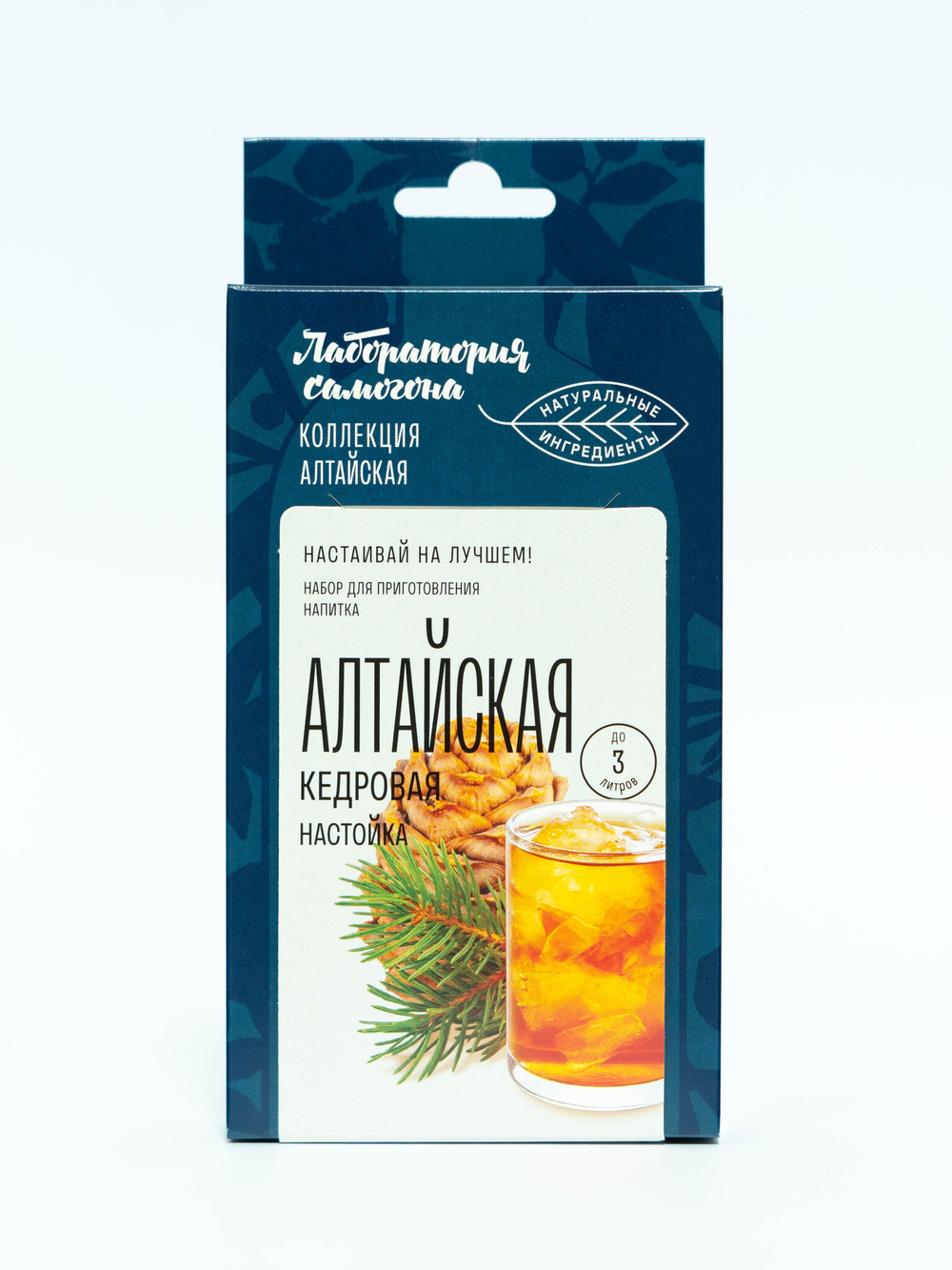 Алтайская кедровая, настойка 1 шт / Лаборатория самогона (Подарок, Выгодная упаковка)