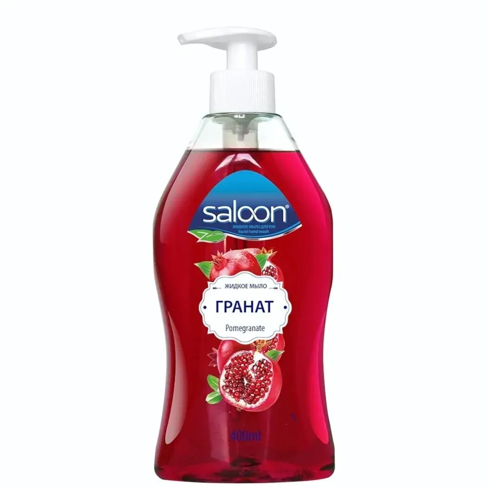 Мыло жидкое Saloon Гранат 400мл+750мл