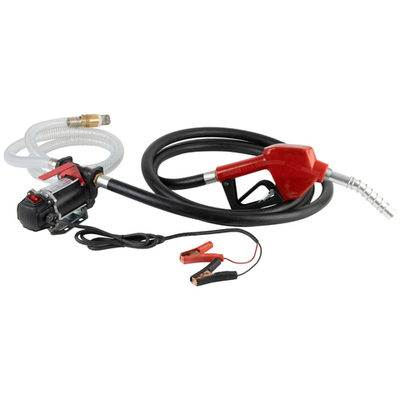 WDK-DYB50HT(24V) Насос перекачки топлива электрический 24В, заправочный раздаточный пистолет, комплект шлангов