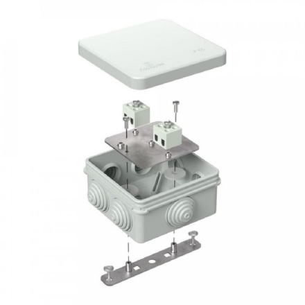 Коробка огнестойкая для о/п Е15-Е120 80х80х40 40-0210-FR1.5-4