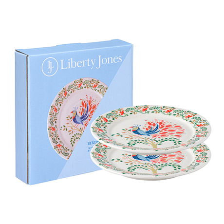 Набор тарелок Fantail Bird из коллекции Birds of Paradise в подарочной упаковке, 18 см, 2 шт.