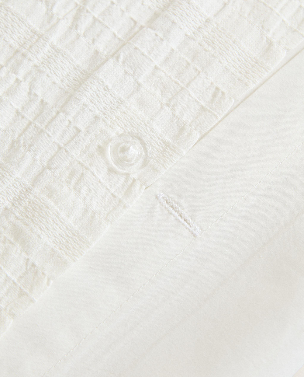 Пододеяльник Zara Home, хлопок 95%, вискоза 5%, однотонный, 6193/088