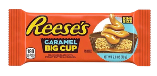 Шоколадные тарталетки Reese's Big Cup Caramel King Size