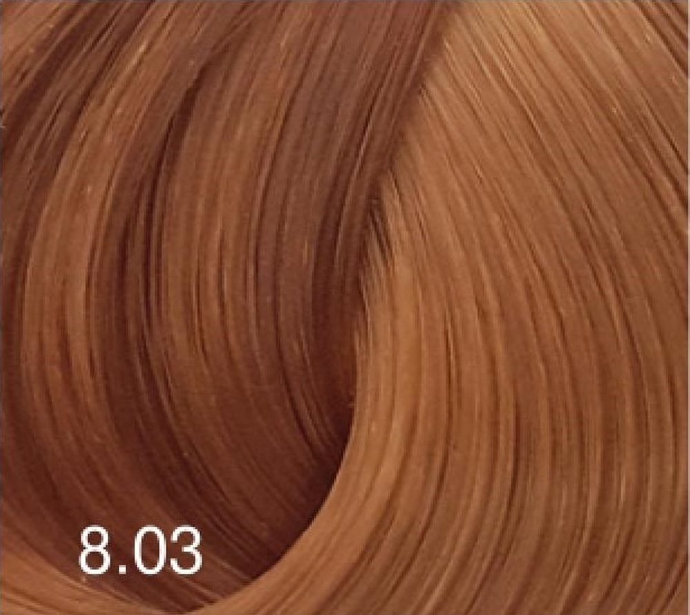 8.03 светло-русый натурально-золотистый, крем-краска для волос Bouticle/ Expert Color 100ml