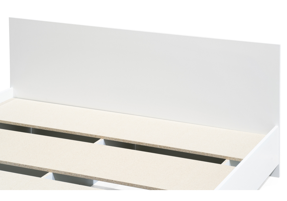 Кровать Woodville Адайн 160х200 белое дерево, белое дерево