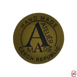 Набор стаканов для виски черн.с зол. Bohemia 250 мл.(6 шт)