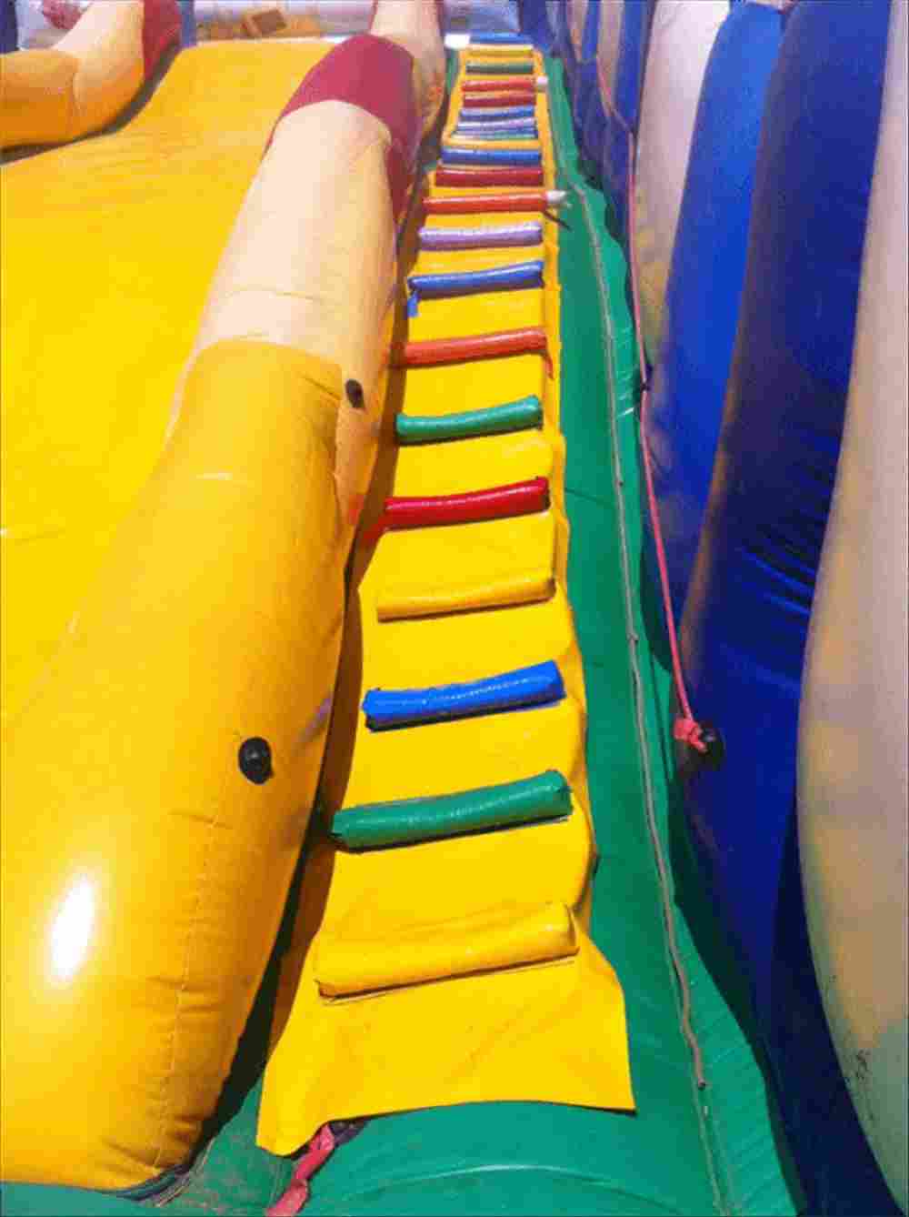 Надувная водная горка с бассейном «Карибы», 21*7*10 м