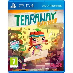 PS4 Сорванец (Tearaway Unfolded) : Развёрнутая История (Новый, Полностью на русском языке, CUSA-00562)
