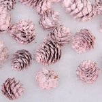 Композиция для декора «Лесное удовольствие» 11*11*14 см (130 гр), розовый