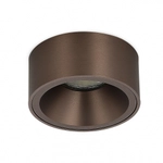 Светильник встраиваемый MUNICH под лампу GU10,  цвет шлифованная темная бронза,  D88xH57, 6мм,  IP20